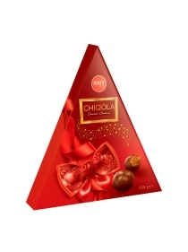 Конфеты  глазир. с какао начинкой TRIANGLE COCOA 120г