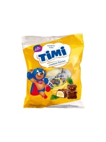 Конфеты Тими сливки-банан 155г