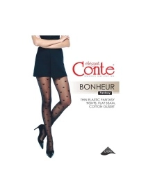 Колготки женские CONTE ELEGANT BONHEUR, р.3, nero