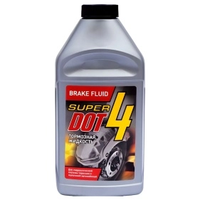 Тормозная  жидкость SUPER DOT4, 440 г.