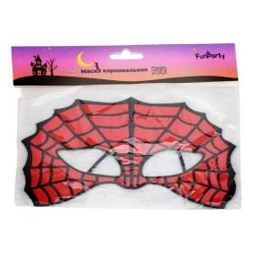 Маска карнавальная "Spider", Fun Party, 20*10 см (PZ327)