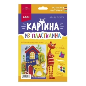 Пз/Пл-030  Картина из пластилина