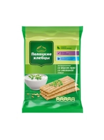 Хлебцы "Полоцкие" экструзионные со вк. лука со смет. 80г
