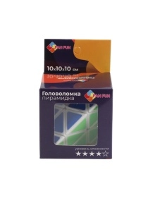 Головоломка "Пирамидка", 10*10*10 см