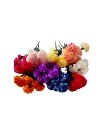 Букет искусственный, 14 цветков "Гвоздики", 40 см