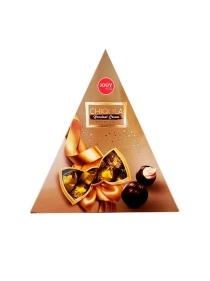 Конфеты  со вкусом лесного ореха «CHIQOLA» Треугольник 110г