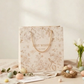 Пакет подарочный "C бантом", 32*26*11 см (GB996)