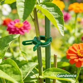 Клипса для подвязки растений, 10 шт 4,1*2,7 см + 10 шт 6*4,5 см