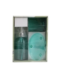 Набор аксессуаров для ванны "Green vibes", 3 предмета (PX0520)