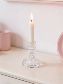 Подсвечник , стекло, 8*10,5 см (PD1090)