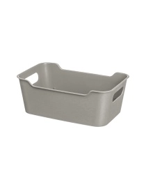 Корзинка универсальная "Mango" 4,1л. 290х180х105мм (серый)