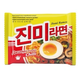 Лапша б/п "Jinmi Ramen Spicy" (острый вкус) 110г