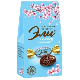 Конфеты шок. "Эли" молочно-шок.,130г