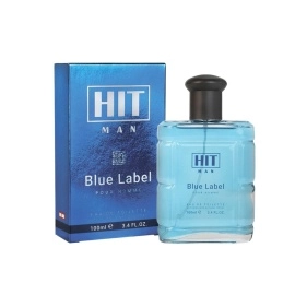 Т.в. Hit Man Blue Label (Хит Мен Блю Лейбл)-100ml for men