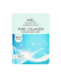 Маска для лица тканевая интенсивная с коллагеном MBL, 23мл