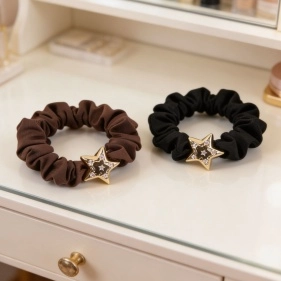 Набор резинок для волос "Звездочка", 2 шт, 5,5 см (PI0801)