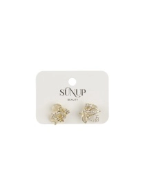 Серьги "Butterfly", 1,6*1,5 см