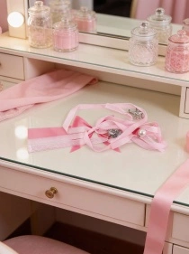 Колье-чокер "Candy Pink", 40 см