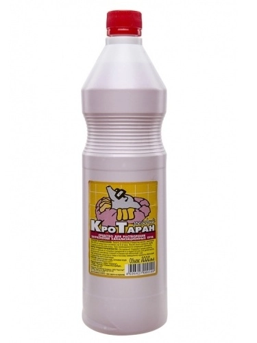 \Бытовая химия\Средства для ванной и туалета\Средство д раствор.загрязнений канализац.труб Кротаранр