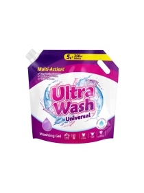 Средство моющее жидкое для стирки "ULTRA WASH Универсал", 5,35 л (дой-пак)