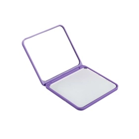 Зеркало карманное, двустороннее, 7,2*6,6 cм