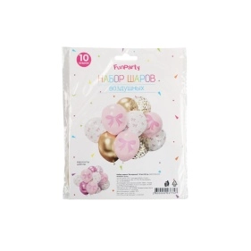 Набор шаров "Вечеринка", 10 шт, 30 см (IRE25080460)