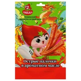 Снеки пшен. со вк. «Хунаньский ароматно-острый вкус» форма «Палочки», 40 г
