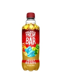 Напиток FRESH BAR Джэлли Бэарс (Jelly Bears) сильногаз. 0,48 ПЭТ