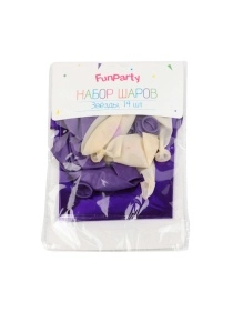 Набор шаров "Звёзды", 14 шт, 18"/ 12" (108932731)