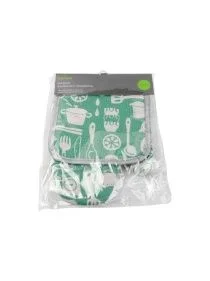 Набор: варежка, 25*14,5 см + прихватка, 16*16 см