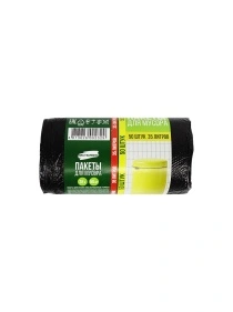Мешки для мусора ТМ Чистюлино крепкие 35 л/50 шт(8 мкм)