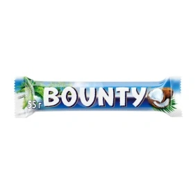 Конфета BOUNTY с нежной мякотью кокоса,покрытая молочным шоколадом 55г
