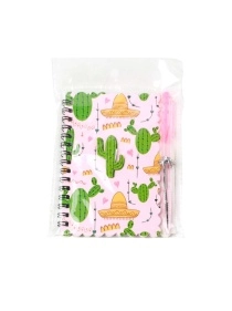 Набор блокнот + ручка "Кактус", 30 стр (PD0924)