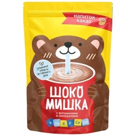 Напиток сух. раств. "Шокомишка" на основе какао порошка, 150г