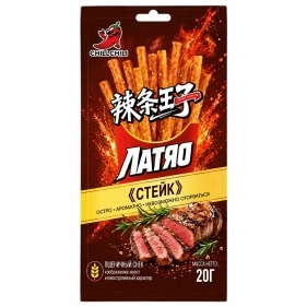 Снеки пшеничные со вкусом «Стейк», 20 г