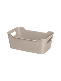 Корзинка универсальная "Mango" 1.5л. 190х140х80мм (светло-серый)