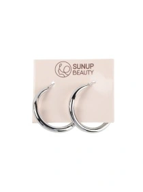 Серьги "Hoops", 3 см (PZ110)