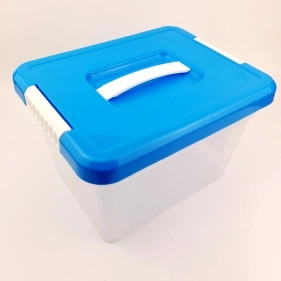 Ящик для хранения Standart с ручкой 5 л цвет в ассорт.