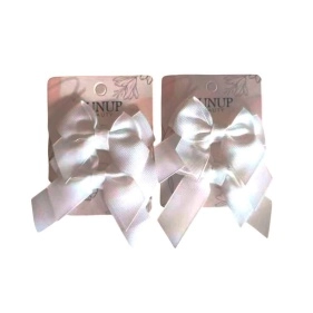 Бант для волос на резинке,  2 шт, 7*7 см (ML-1999)