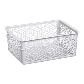 Корзинка универсальная "Linden" 1,4л, 190х140х75мм (белый)
