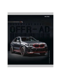 Тетрадь КЛЕТКА 48л. СТАНДАРТ цветная мелов. обл., уф-лак, в асс-те ПХ, Т48-7374