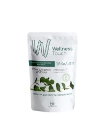 Соль для ванн морская Эвкалипт Wellness Touch 460г