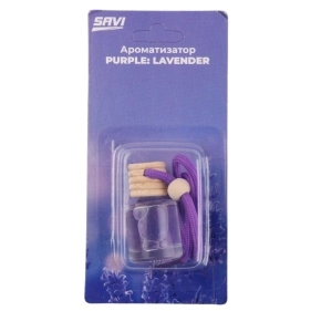Ароматизатор в авто, бутылочка, 8 мл, Purple: Lavender