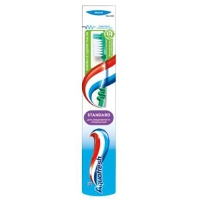 Aquafresh щетка зубная Standard средняя new