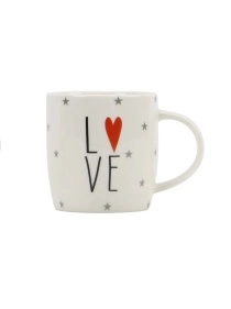 Кружка "Love never fails", 380 мл (ML-499)