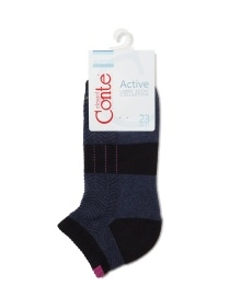 Носки женские CONTE ELEGANT ACTIVE (махровая стопа) р.23, темно-синий