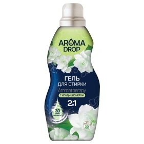Гель для стирки 2 в 1 "AROMA DROP"Aromatherapy (Жасмин и Ветивер), 1000 г
