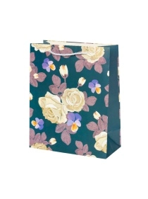 Пакет подарочный "Цветочный сад", 32*26*12 см