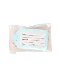 Багажная бирка на сумку, 9 см (PZ099)