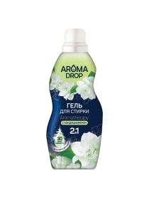 Гель для стирки 2 в 1 "AROMA DROP"Aromatherapy (Жасмин и Ветивер), 1000 г